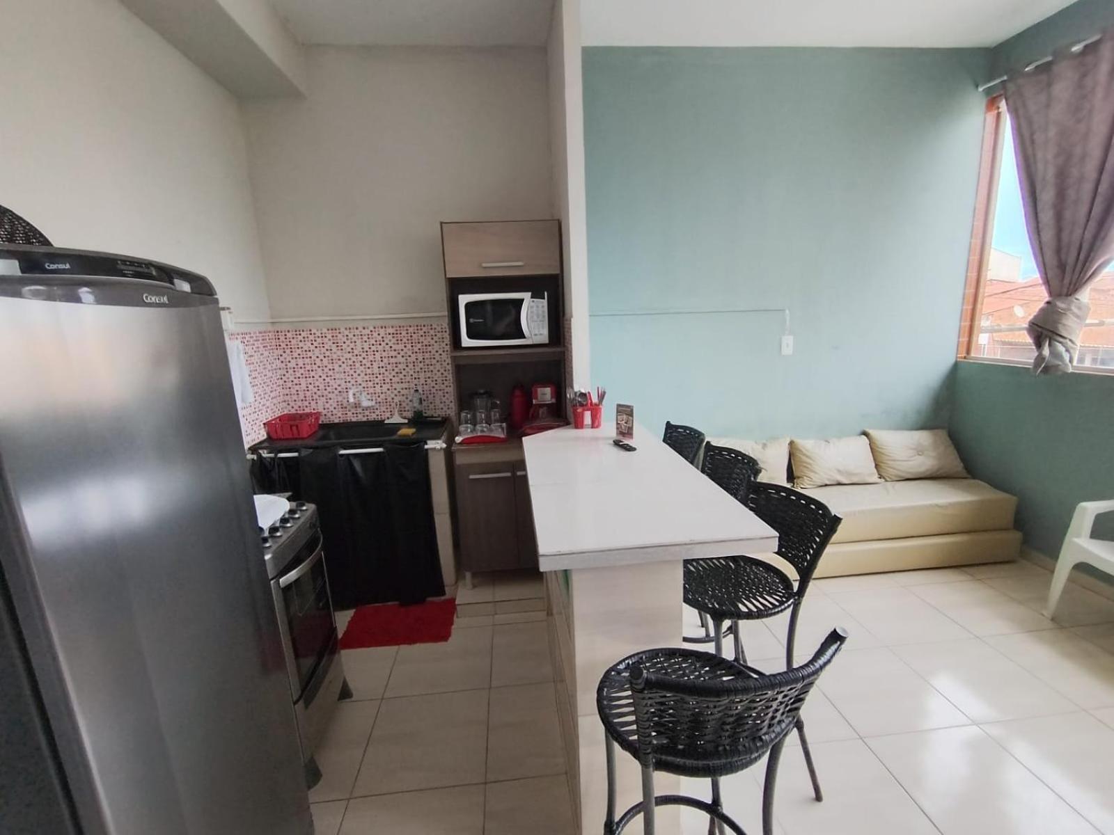 Flat Atitude No Centro De Apartamento